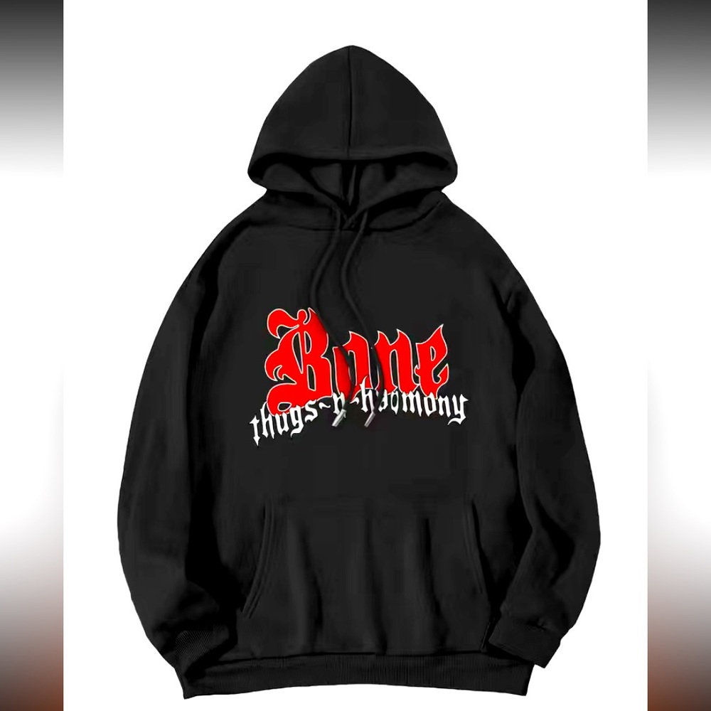 Bone Thugs and harmony red and black hoodie - Picture 1 of 1
